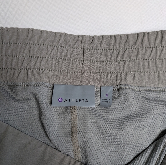 Athleta Chelsea Cargo Skort Women's Size 4 Gray Stretch Pockets Active Outdoor - Picture 4 of 12